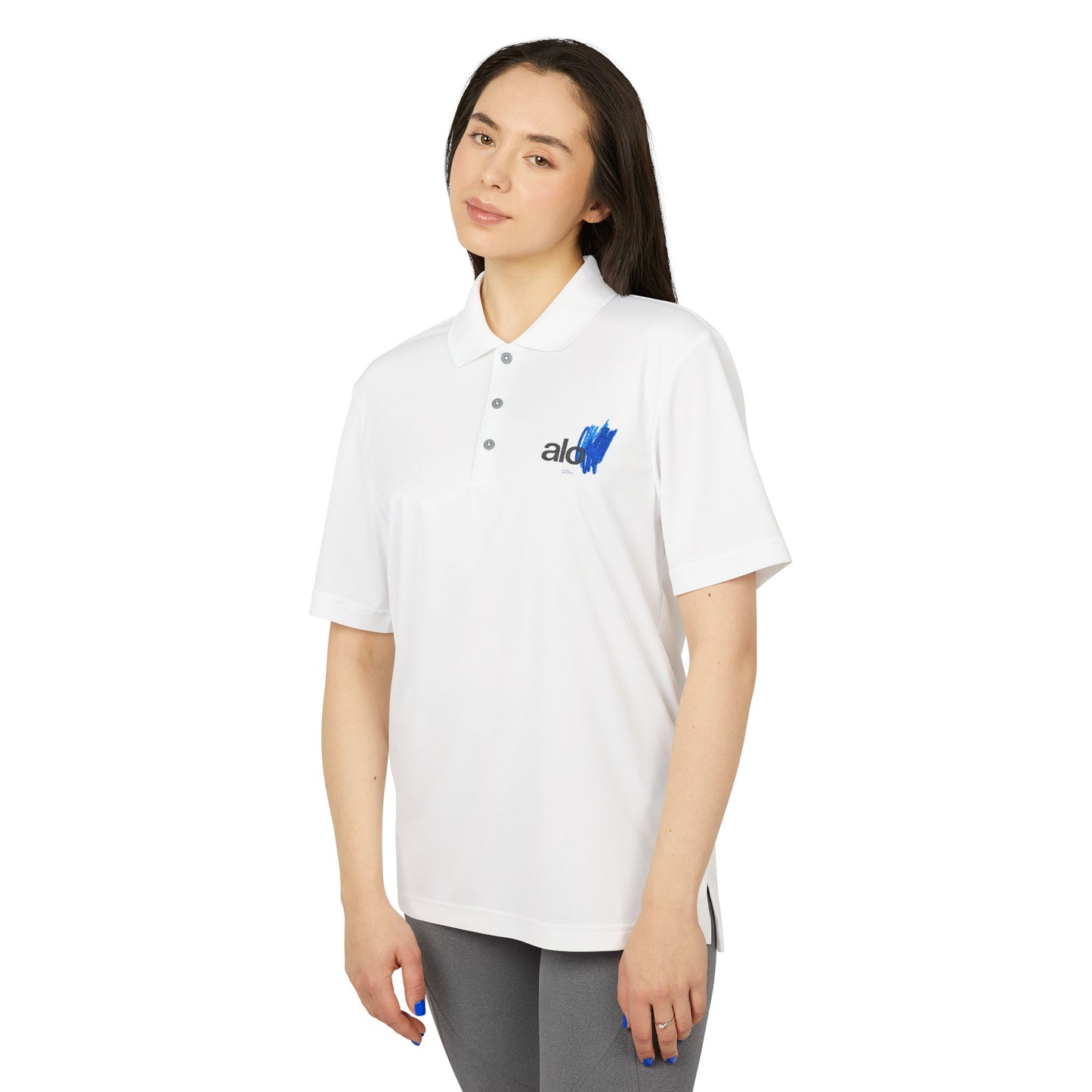 Polo Shirt Sport Alo Unisex Performance Adidas