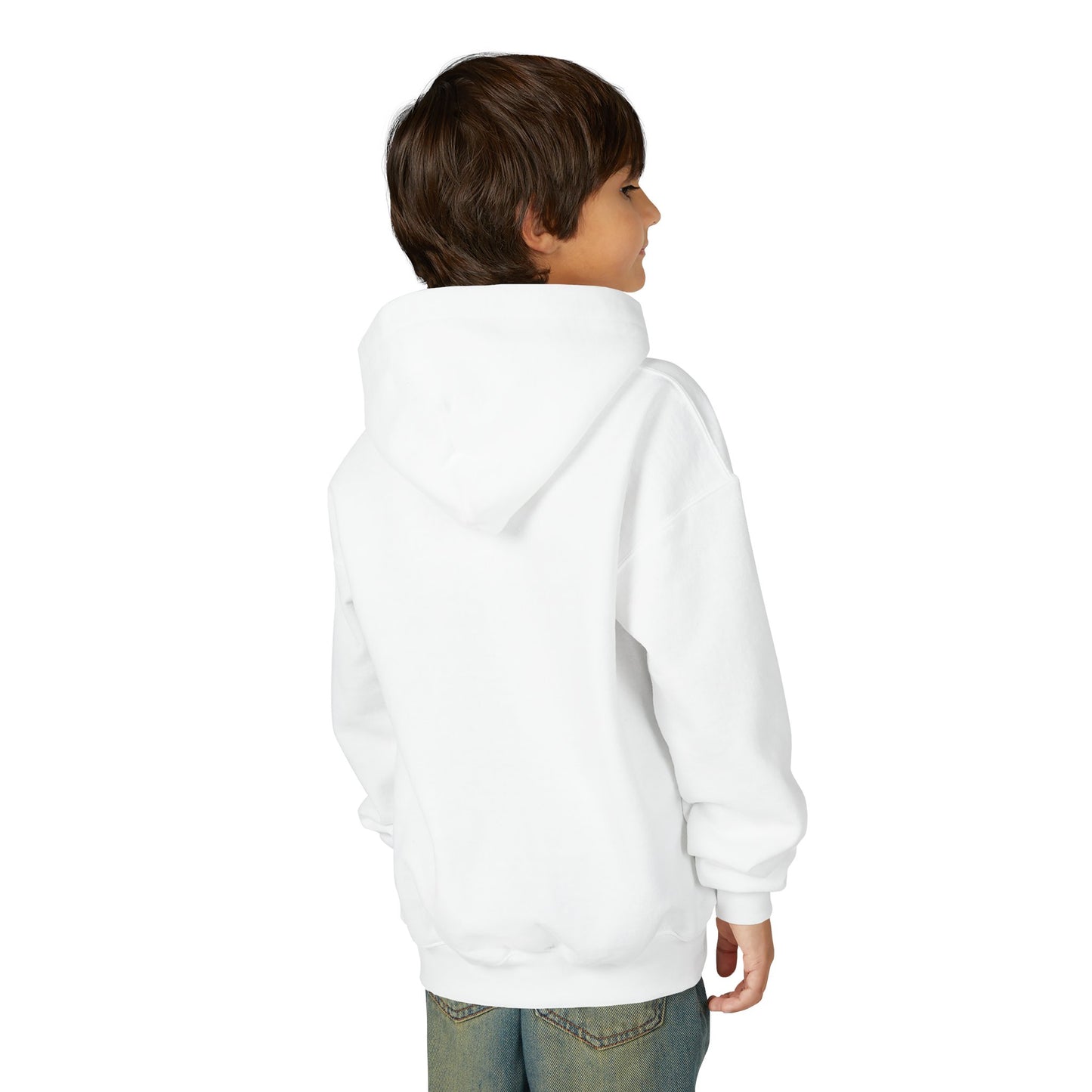 Kid's Youth Heavy Blend Hooded Sweatshirt - Cute and Cozy Winter Apparel