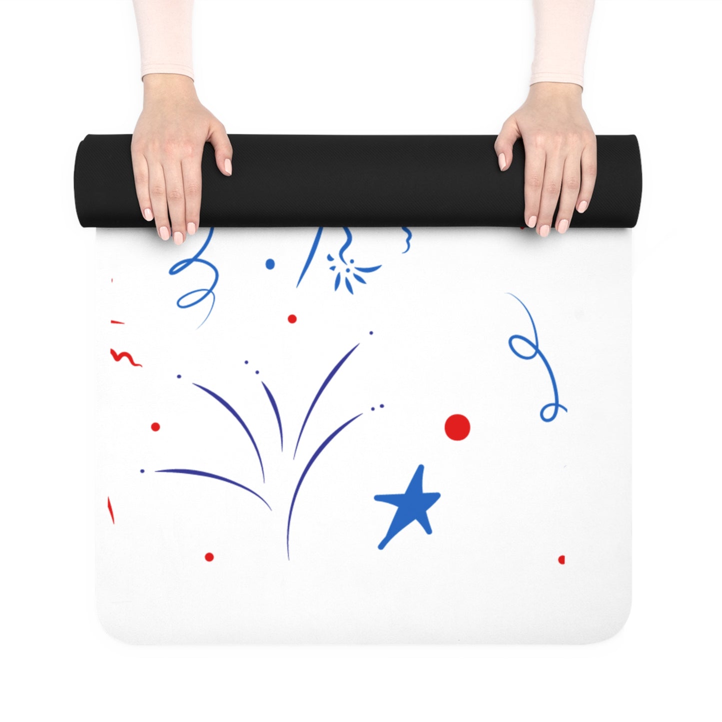 Rubber Yoga Mat.