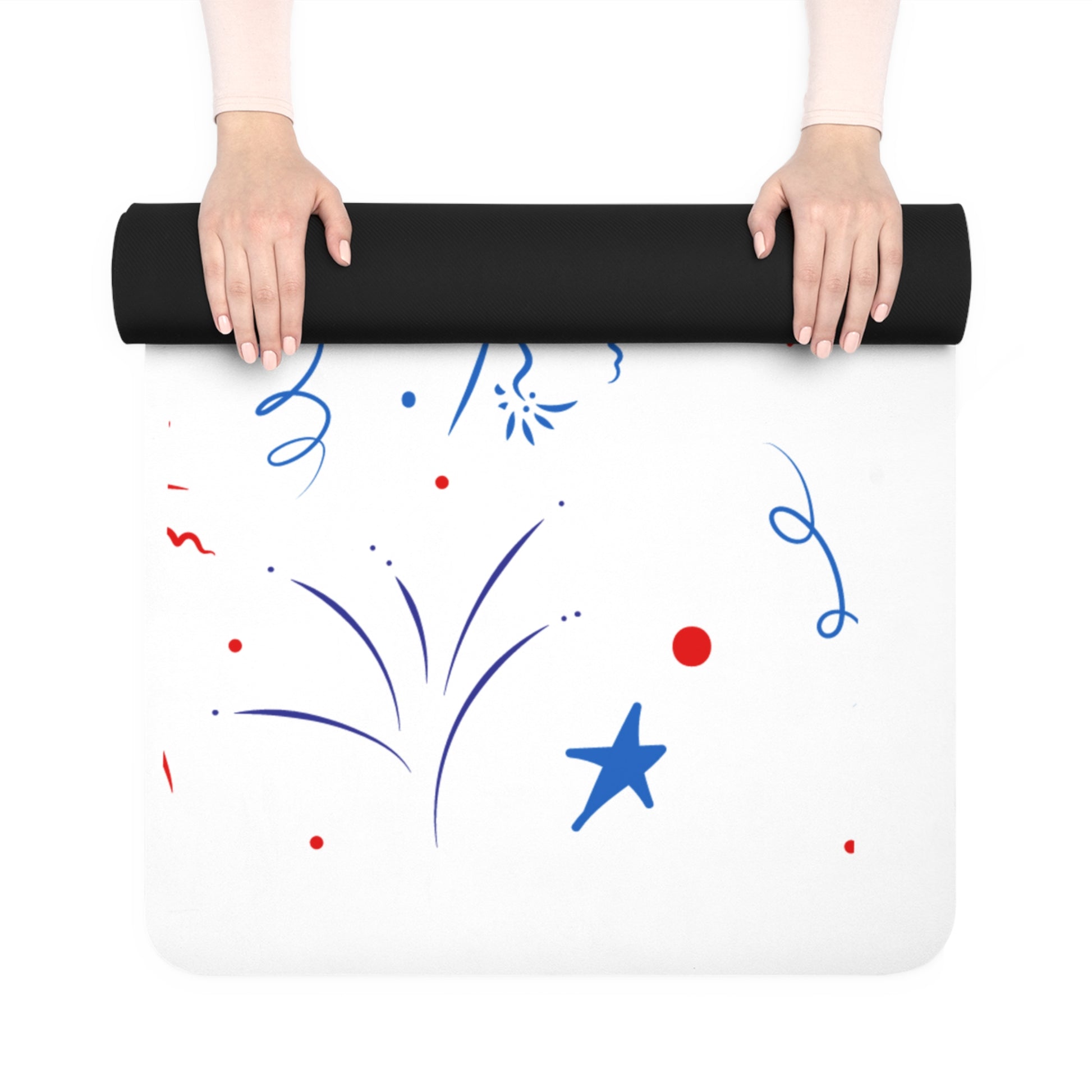 Rubber Yoga Mat.