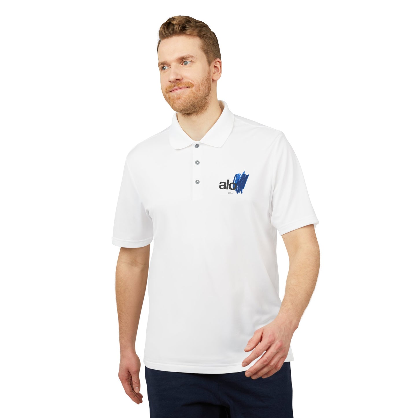 Polo Shirt Sport Alo Unisex Performance Adidas