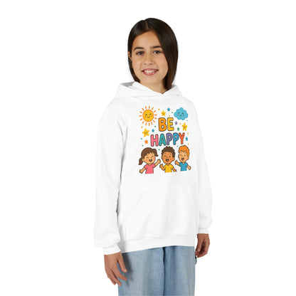 Kid's Youth Heavy Blend Hooded Sweatshirt - Cute and Cozy Winter Apparel