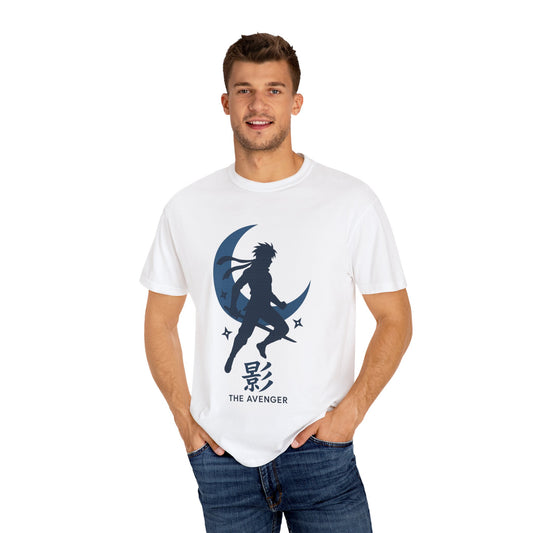 Moonlit Avenger Unisex T-Shirt, Gamer Tee, Anime Shirt, Casual Wear, Gift for Him/Her, Birthday Gift, Relaxed Fit