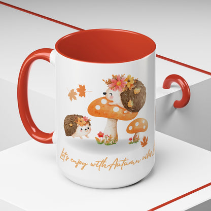 Mug - Autumn Mug for Coffee Lovers