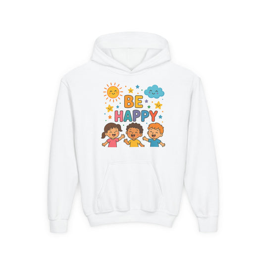 Kid's Youth Heavy Blend Hooded Sweatshirt - Cute and Cozy Winter Apparel