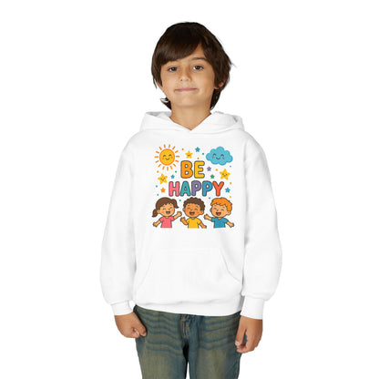 Kid's Youth Heavy Blend Hooded Sweatshirt - Cute and Cozy Winter Apparel
