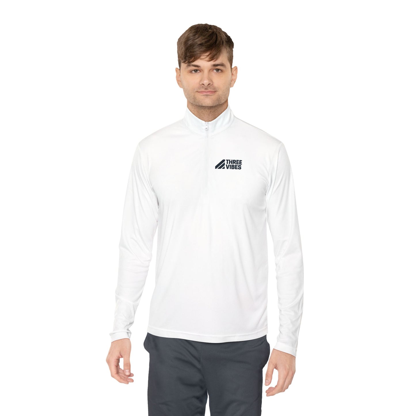 Performance Tshirt Quarter-Zip Pullover - Unisex